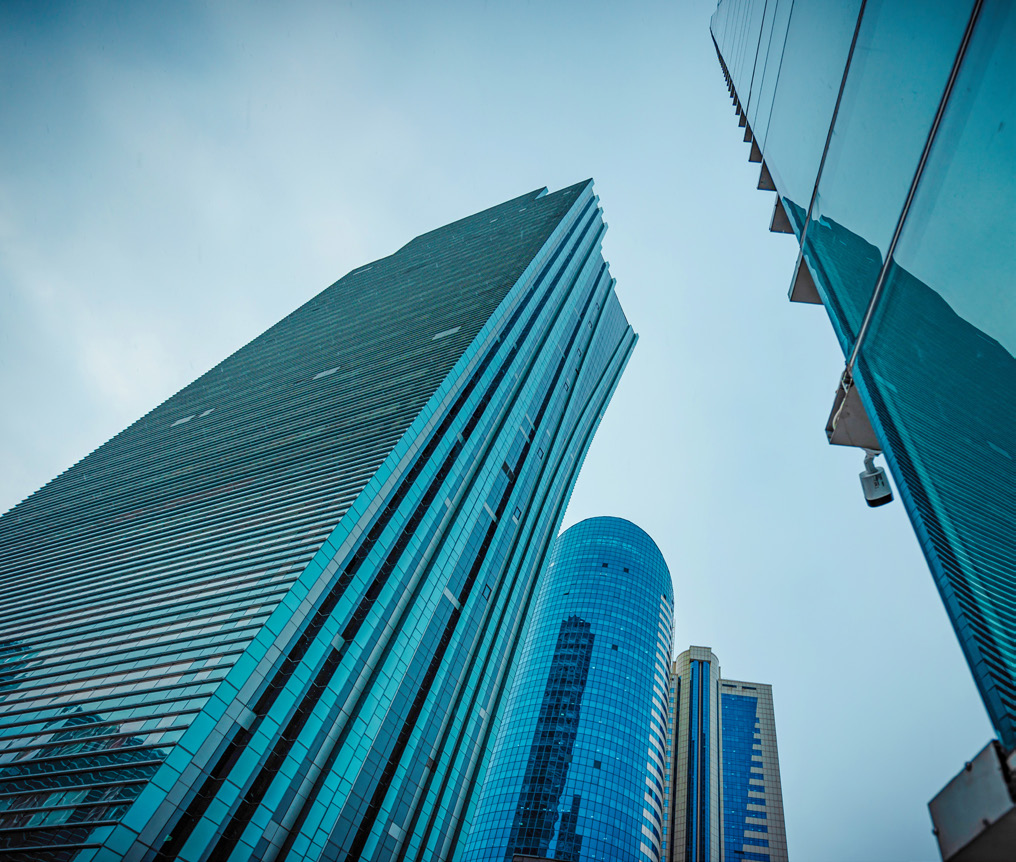 Business center building