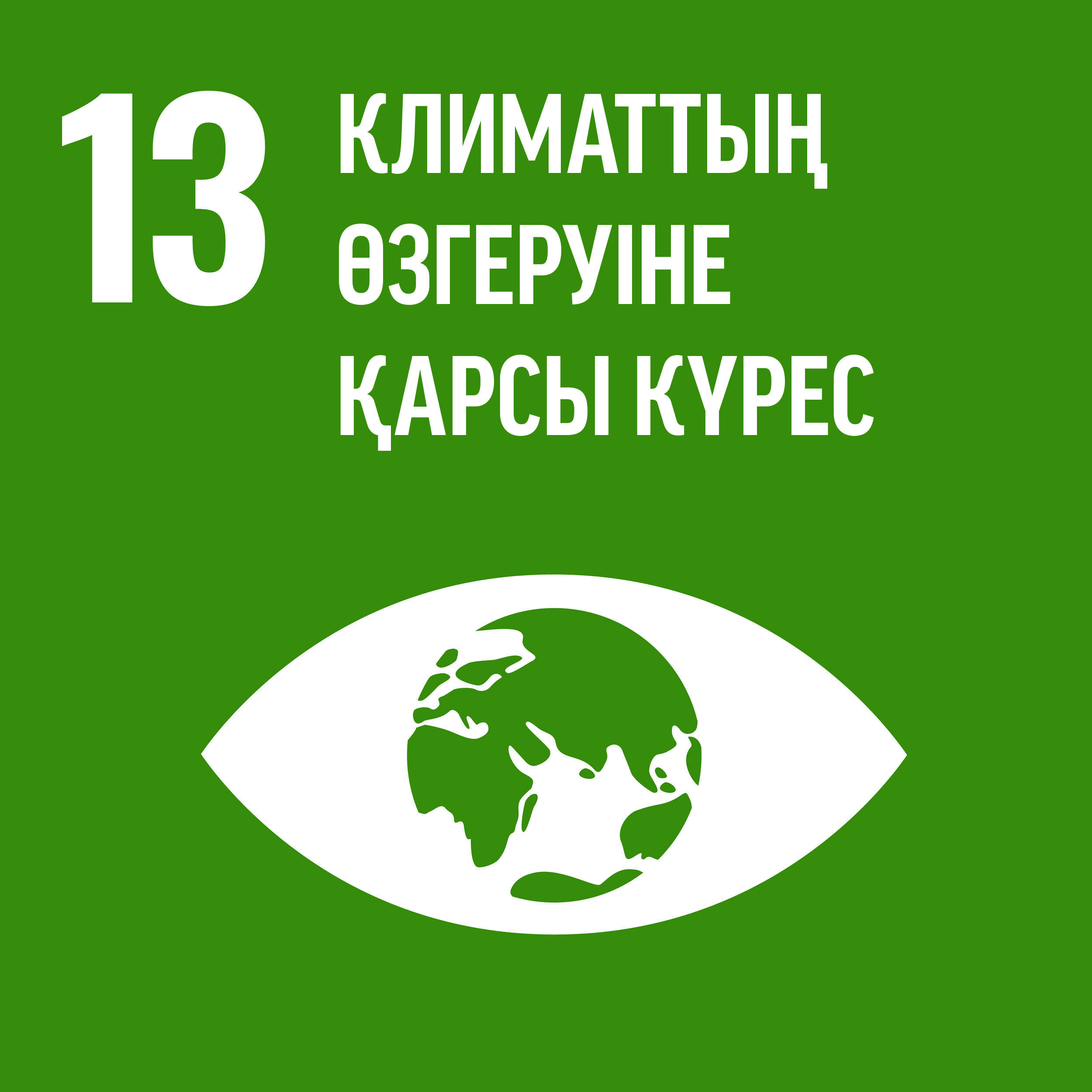 ТДМ 13: Климаттың өзгеруіне қарсы күрес