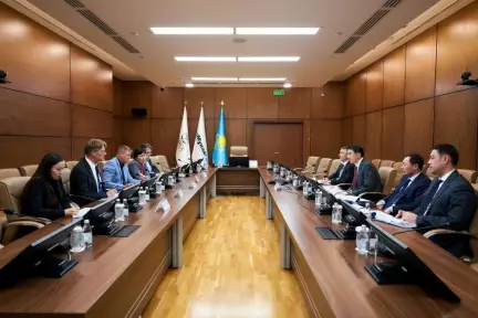 Глава «КазМунайГаза» провел переговоры по вопросам экспорта казахстанской нефти в Германию