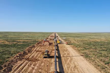 75% of the Saryarka gas pipeline already completed