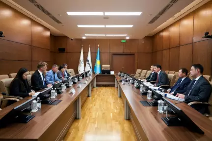 Head of KazMunayGas Holds Talks on Kazakh Oil Exports to Germany