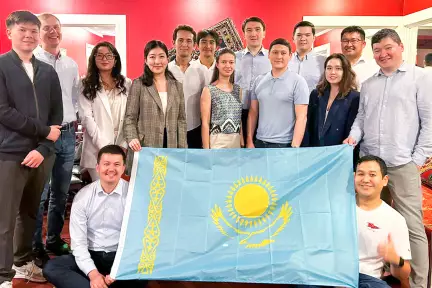 ҚМГ басшысы АҚШ-тағы қазақстандық студенттермен кездесті
