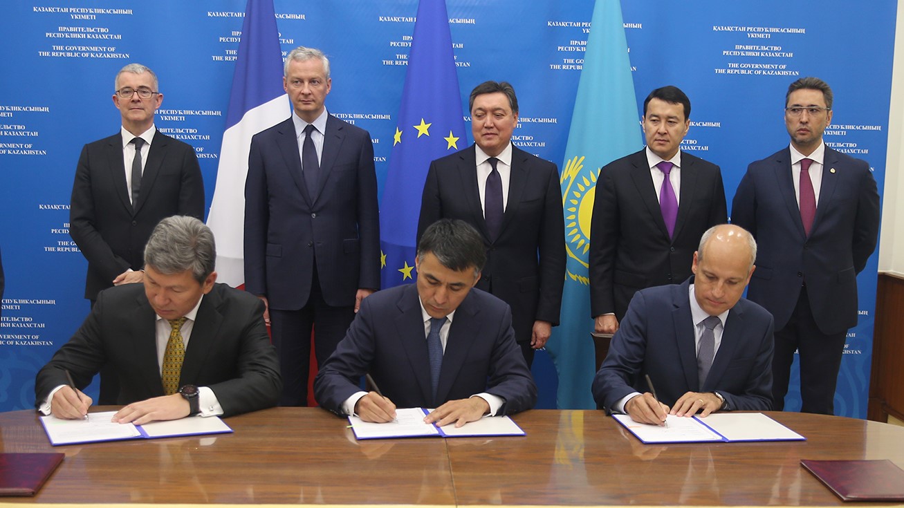 ҚазМұнайГаз, Қазақстан Республикасының Энергетика министрлігі және Тоталь ынтымақтастық туралы меморандумға қол қойды